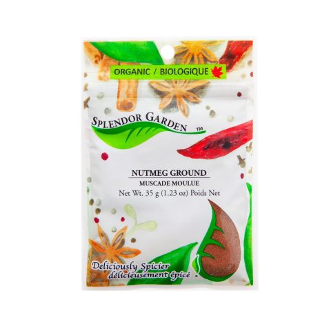 Splendor Garden Organic Nutmeg Ground