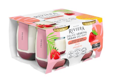 Riviera Vegan Delight Strawberry Yogurt