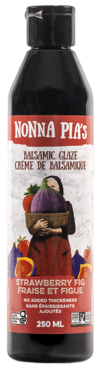 Nonna Pia's Strawberry Fig Balsamic Reduction