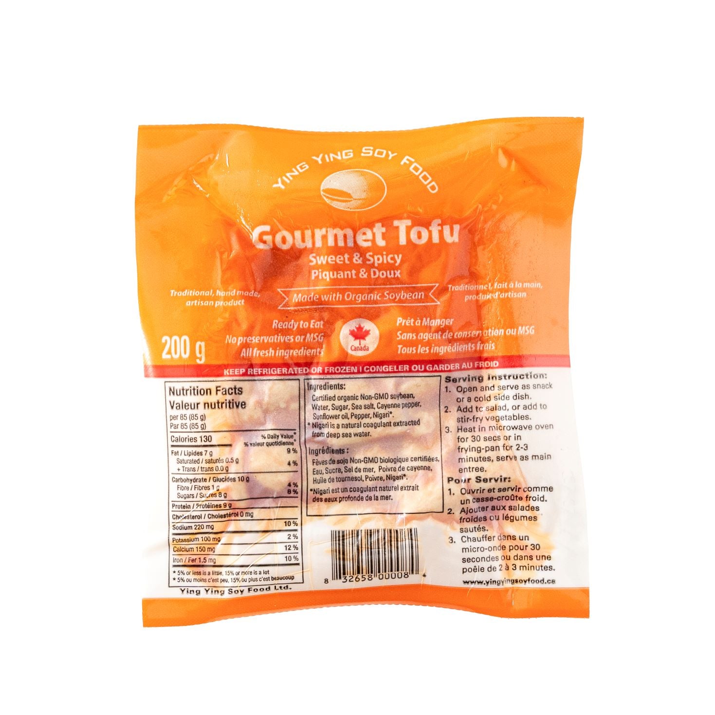 Ying Ying Sweet & Spicy Tofu