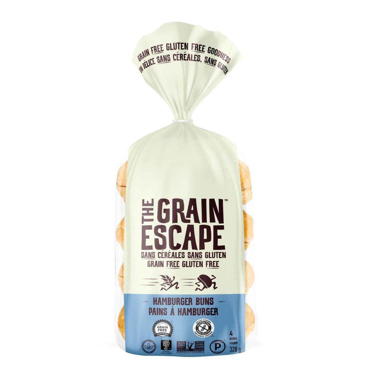 The Grain Escape Grain and Gluten-Free Hamburger Buns