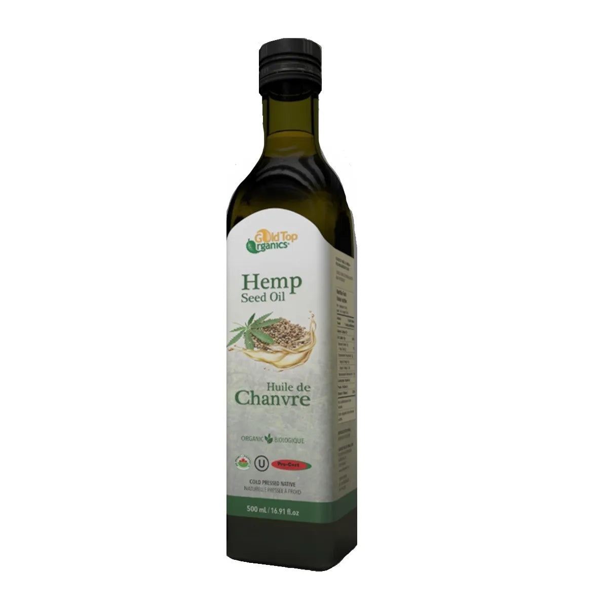 Gold Top Organic Hemp Oil