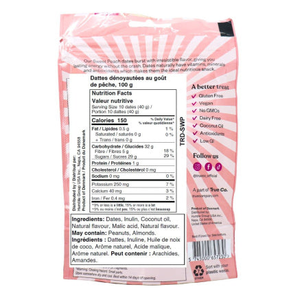 True Dates Gluten-Free Sweet Peach True Dates