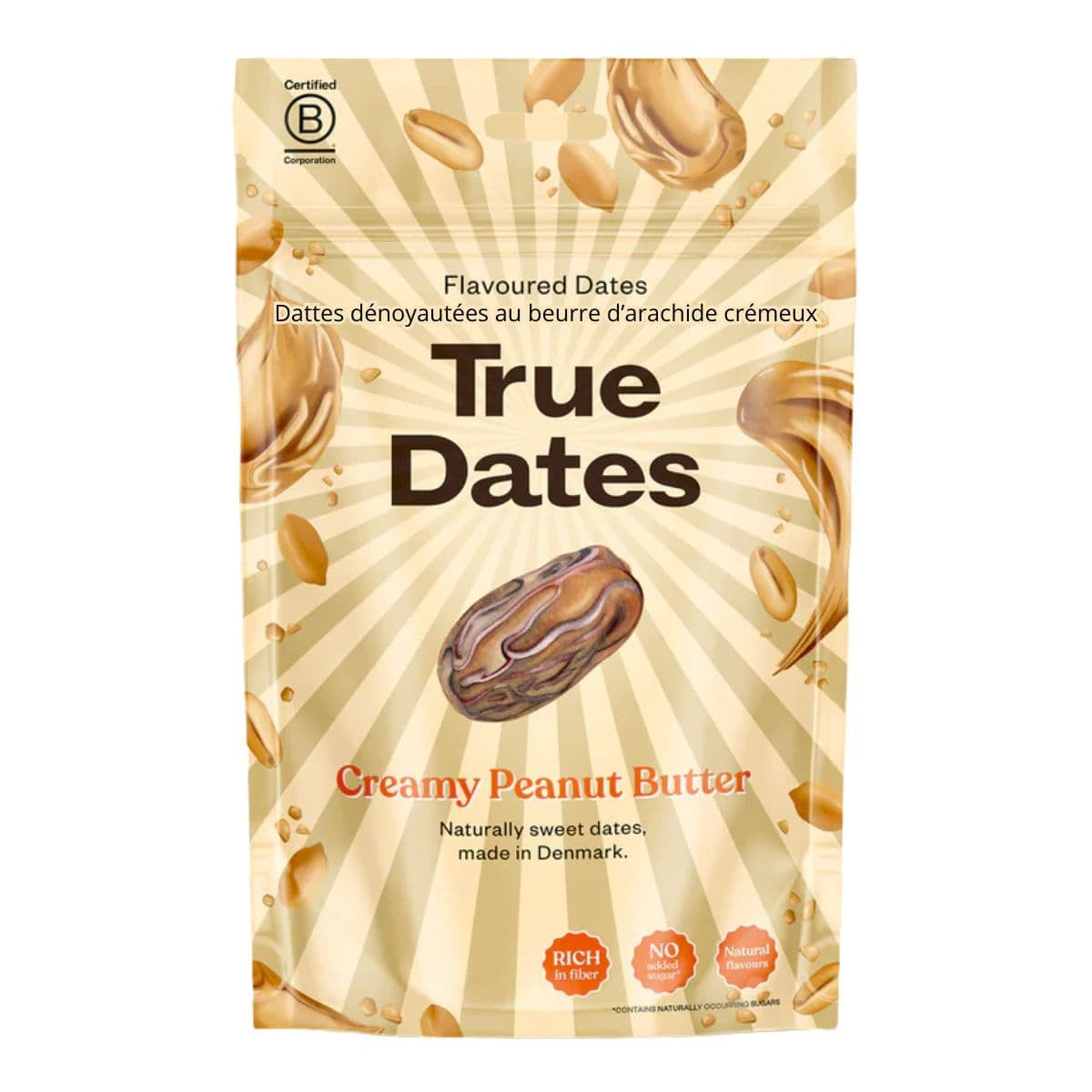 True Dates Gluten-Free Creamy Peanut Butter True Dates