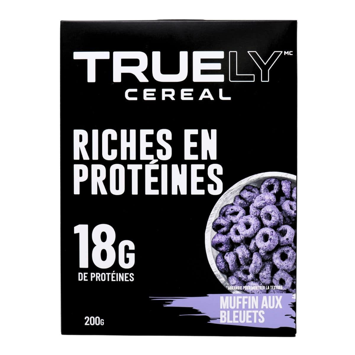 Truely Foods Blueberry Muffin High Protein Cereal