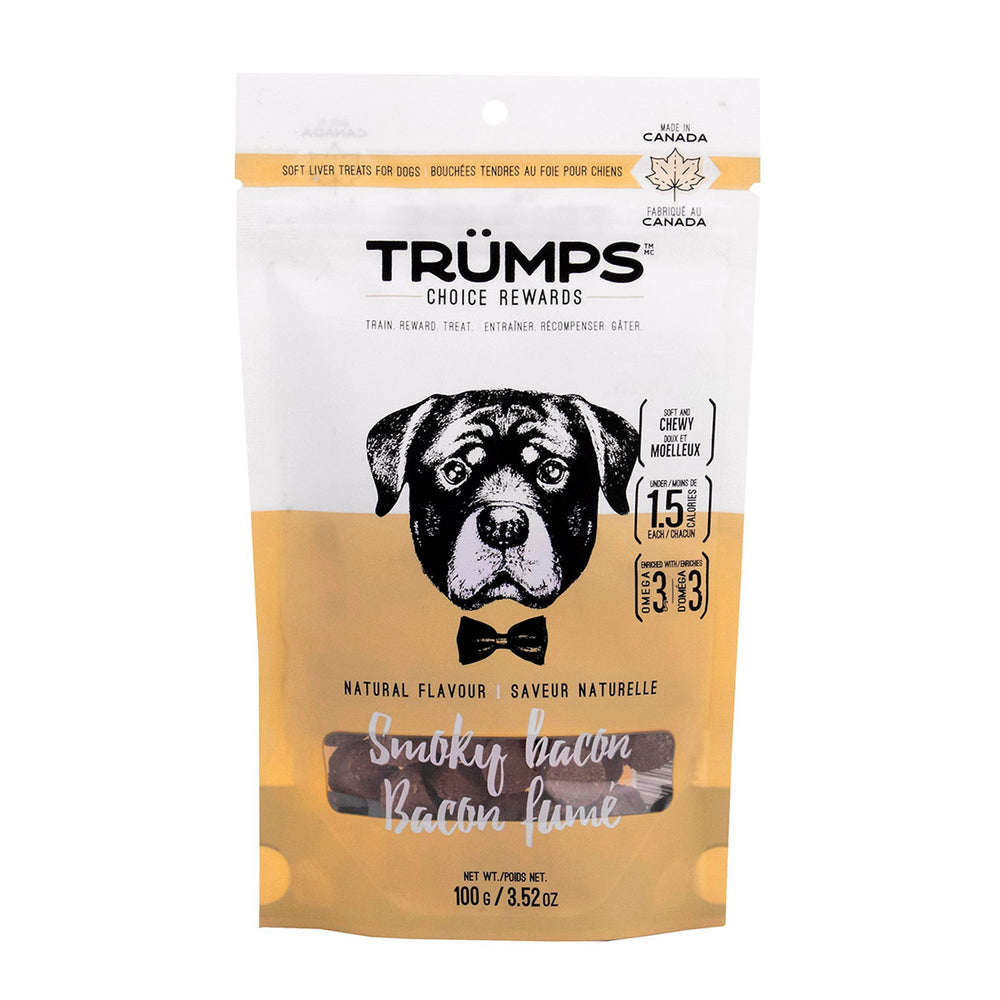 Trumps Natural Smoky Bacon Treats for Dogs
