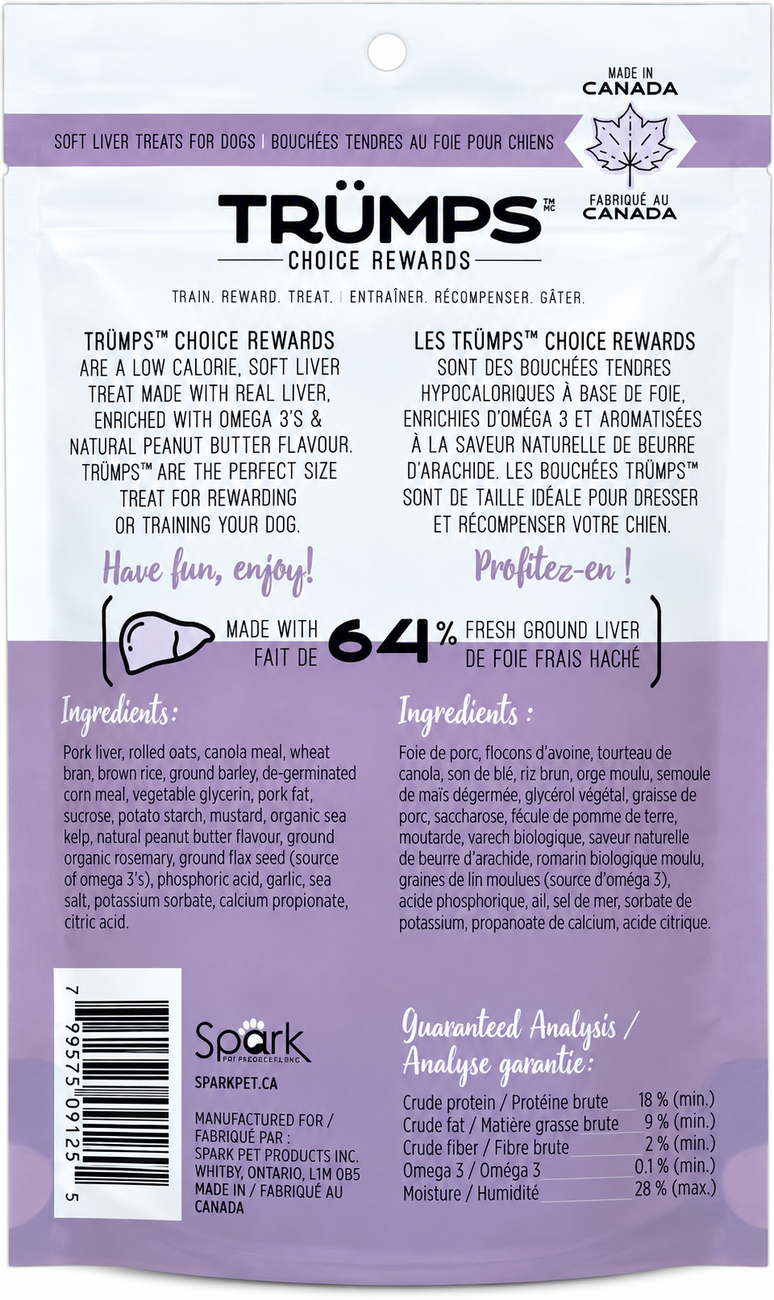 Trumps Natural Peanut Butter Treats for Dogs