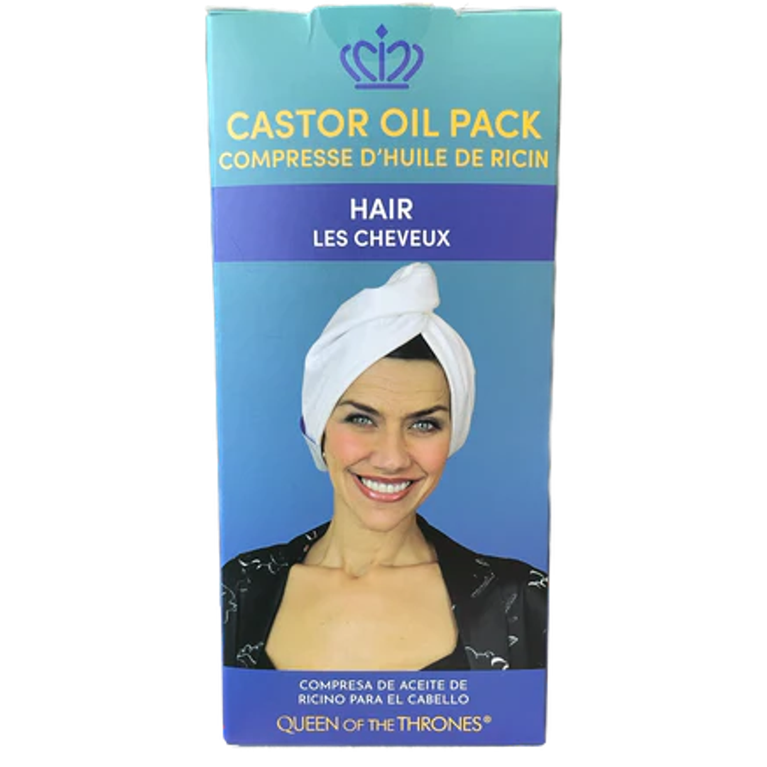 Queen Of The Thrones Castor Oil Beauty Hair Wrap