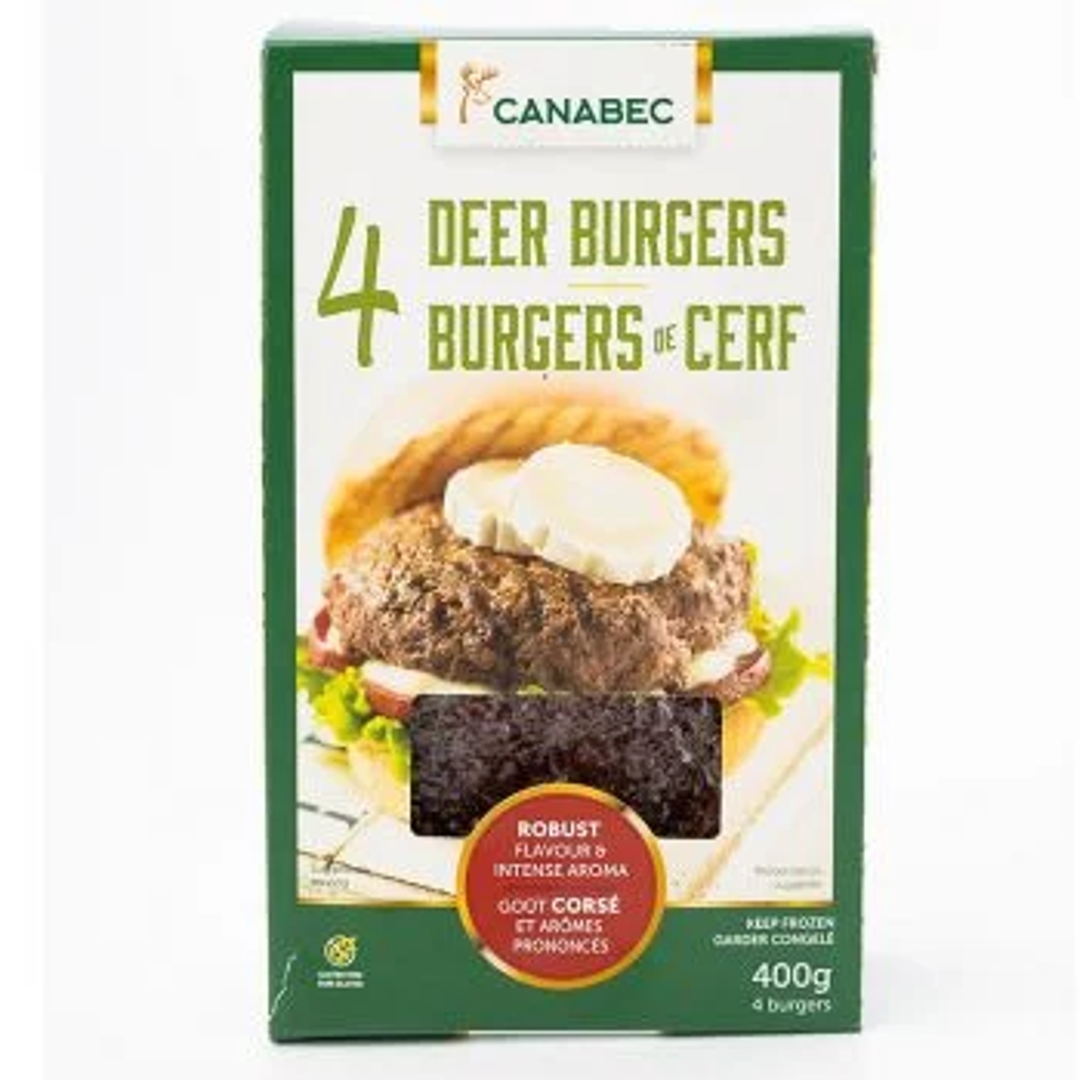 Canabec Deer Burgers