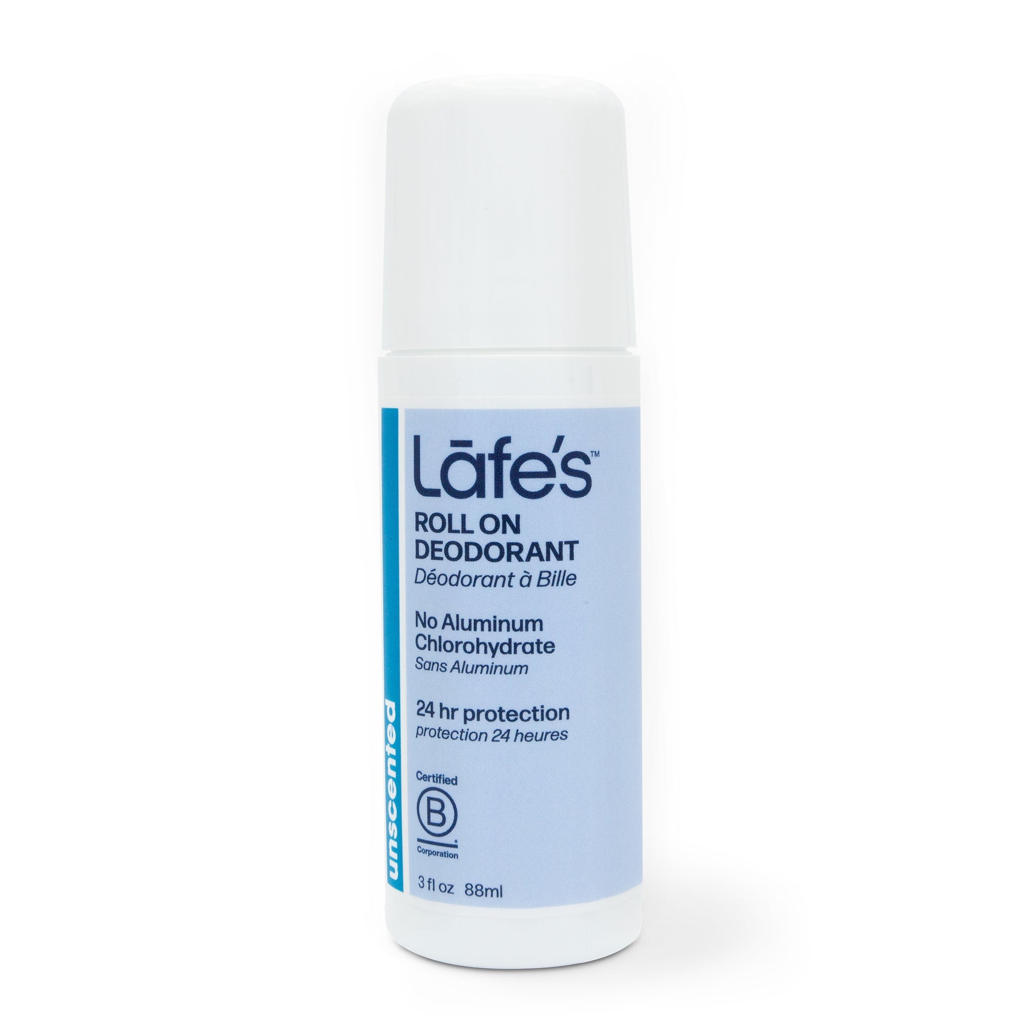 Lafe's Body Care Unscented Roll-On Deodorant