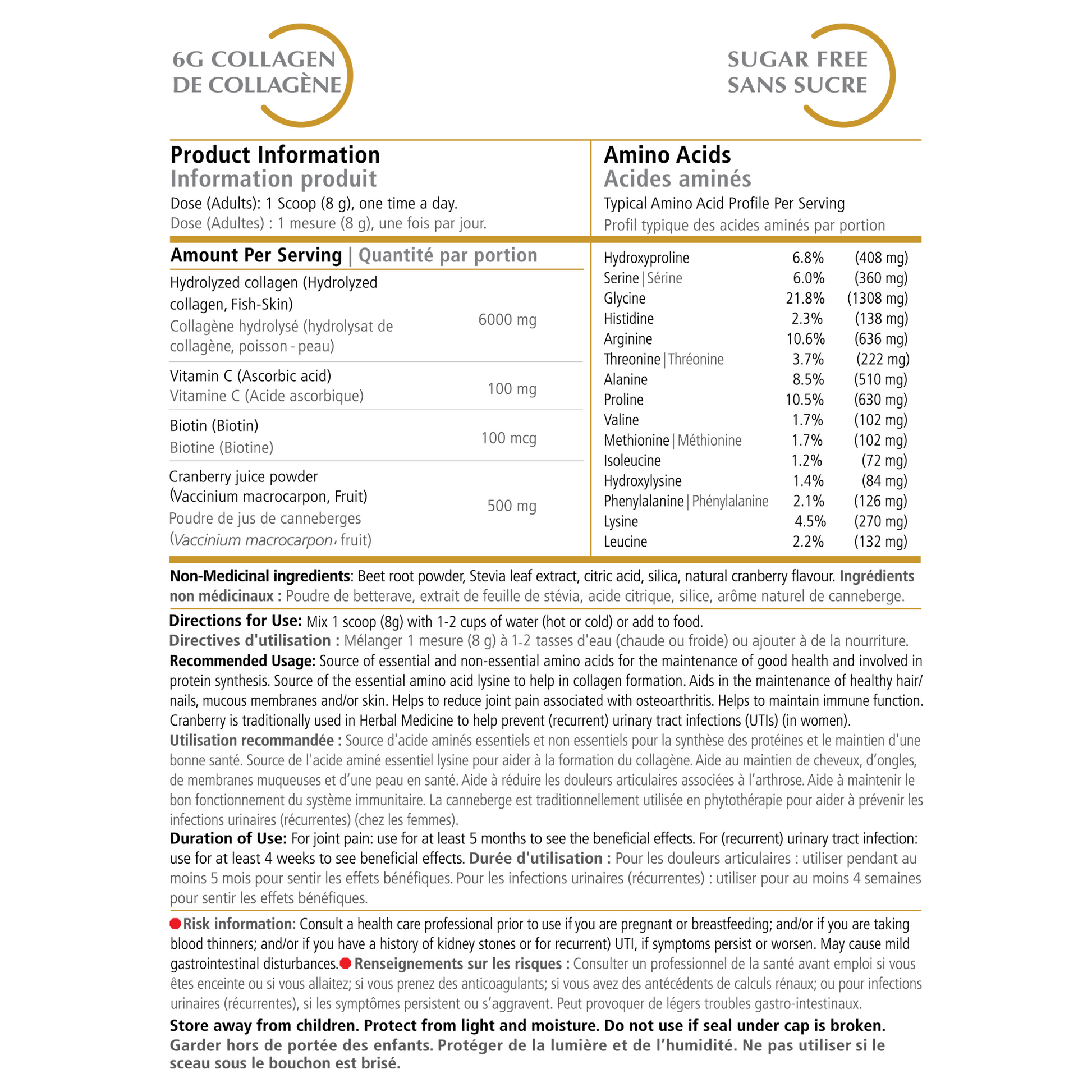 Vitality Glow Marine Collagen + Cranberry Sachet