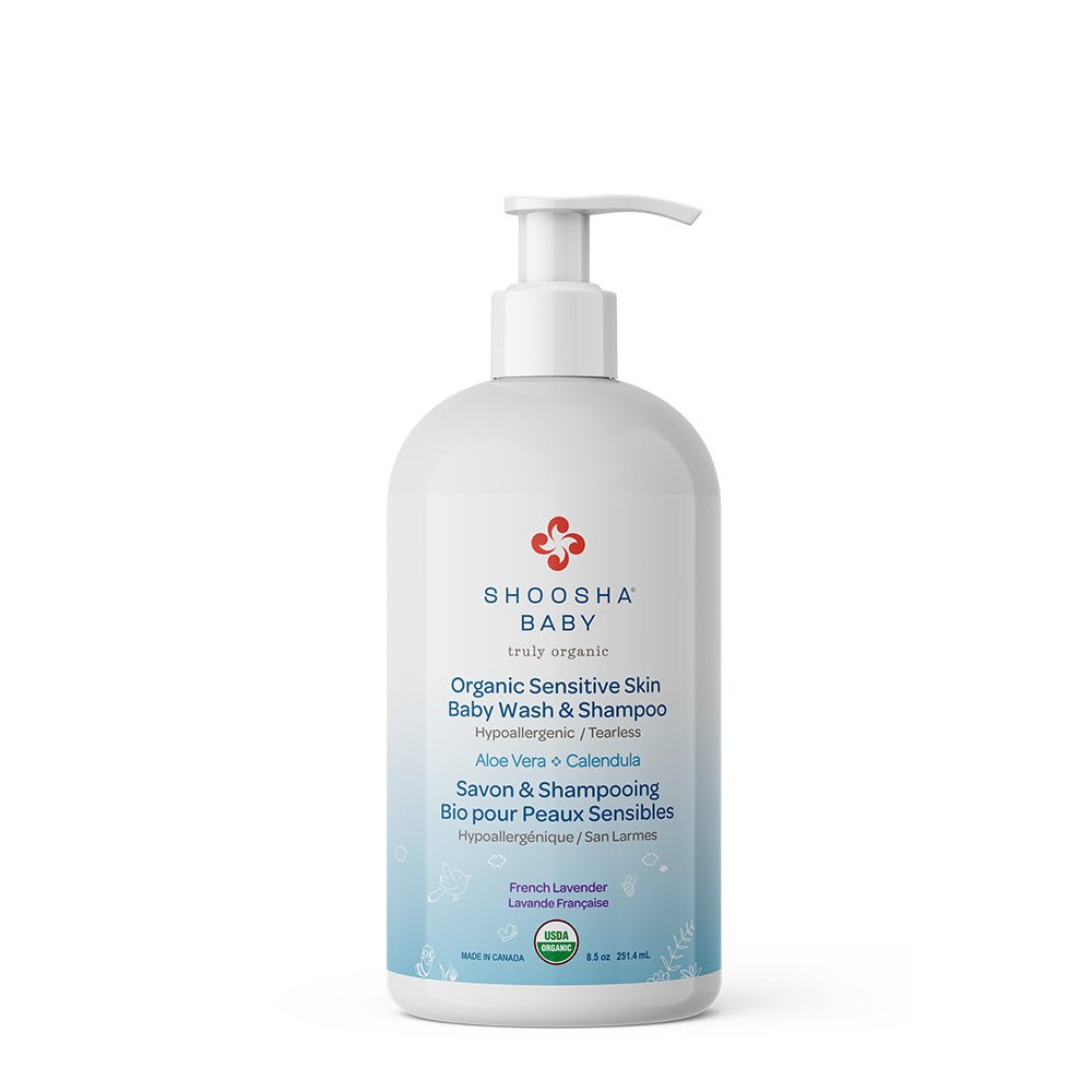 Organic Hypoallergenic French Lavender Shampoo & Baby Wash