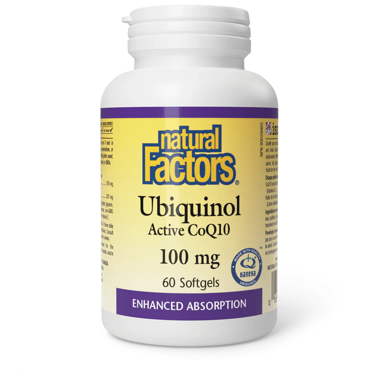 Natural Factors Ubiquinol Active CoQ10
