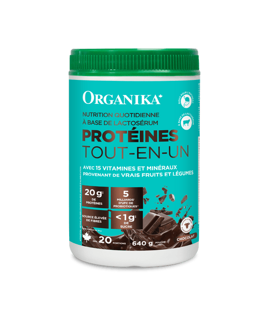 Organika Chocolate Whey-Based All-in-One Protein