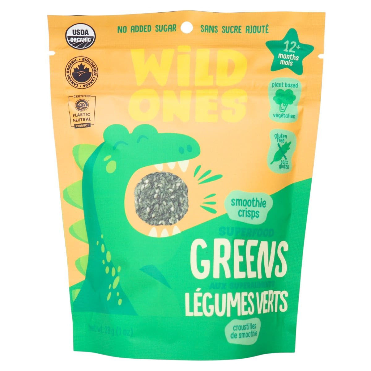 Wild Ones Superfood Greens Smoothie Crisps