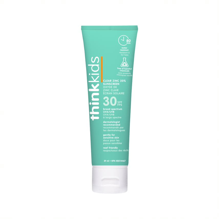 Kids SPF30 Clear Zinc Sunscreen