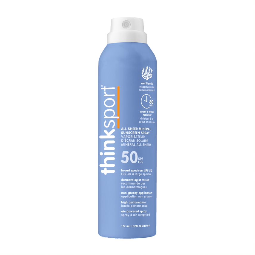 Thinksport SPF50 Mineral Sunscreen Spray