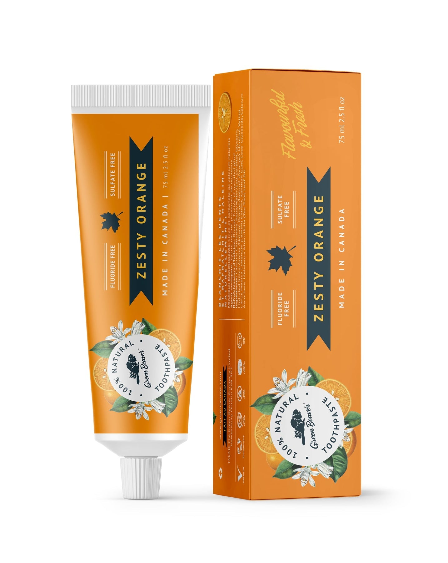 Green Beaver Zesty Orange Toothpaste