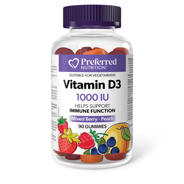 Preferred Nutrition Vitamin D3 1000IU