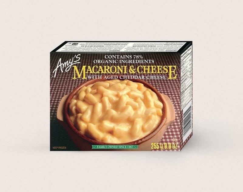 Amy's Kitchen Macaroni & Cheddar Cheese