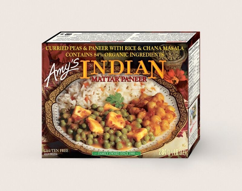 Amy's Kitchen Indian Mattar Paneer