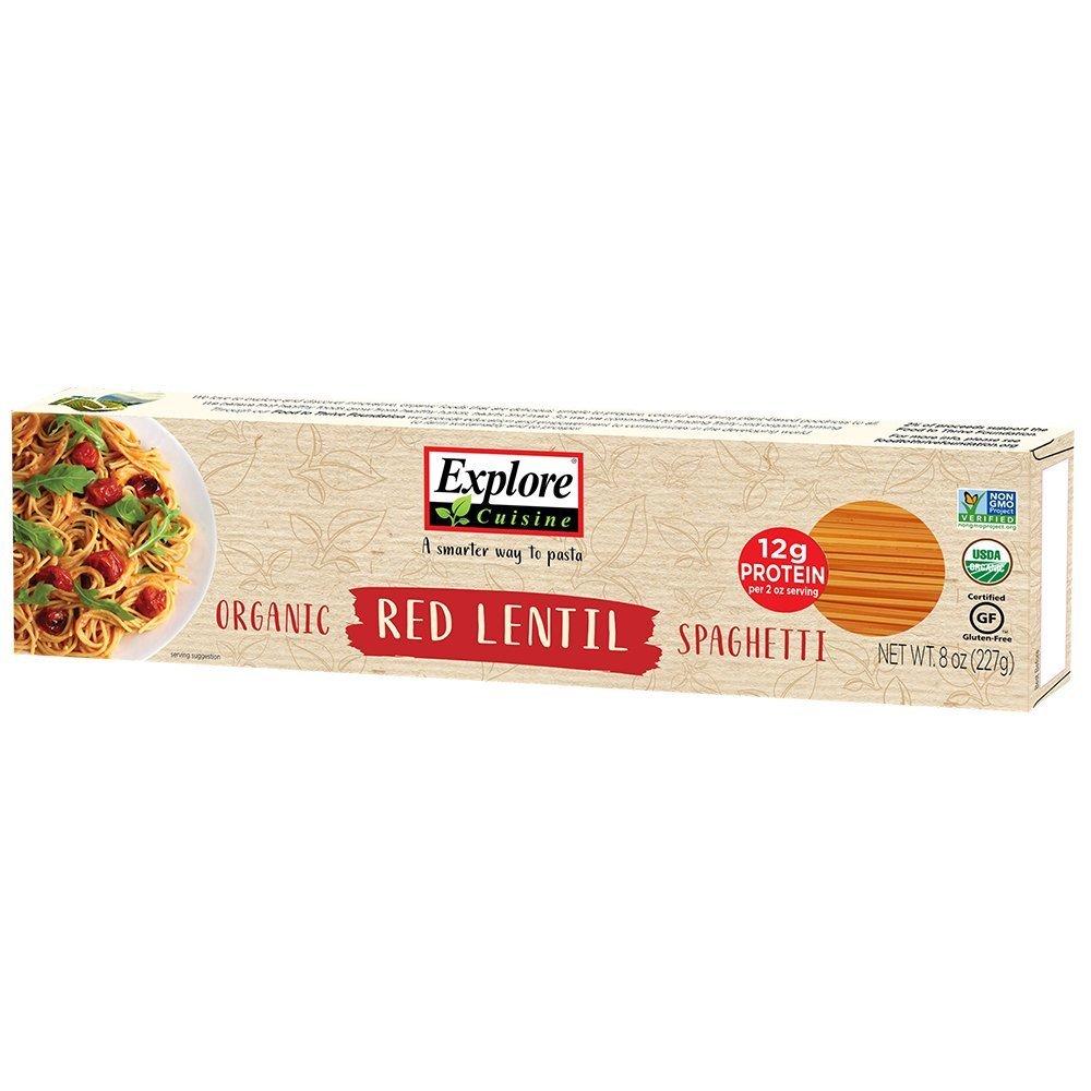 Explore Cuisine Organic Red Lentil Spaghetti