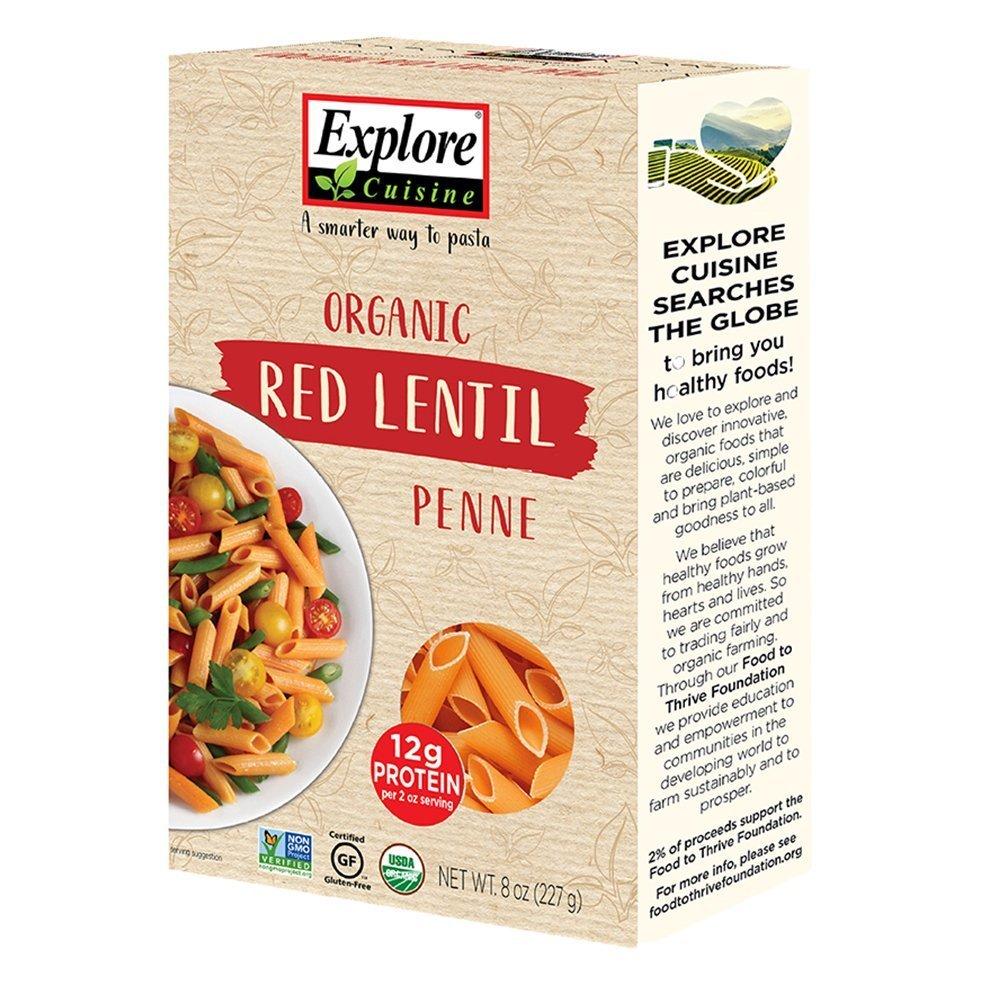 Organic Red Lentil Penne