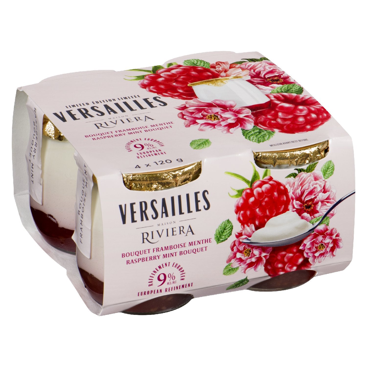 Riviera Gourmet 4pk Mint Raspberry