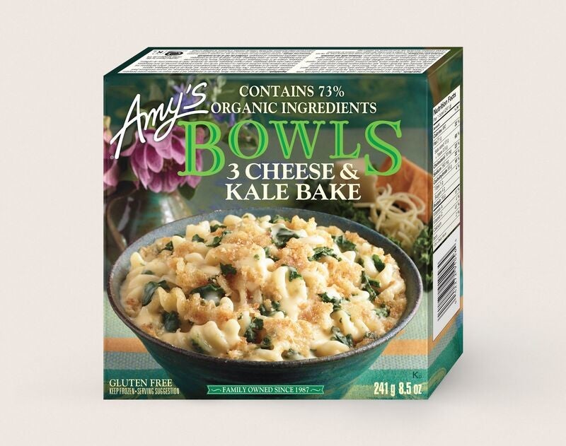 Amy's Kitchen 3 Cheese Kale Bowl