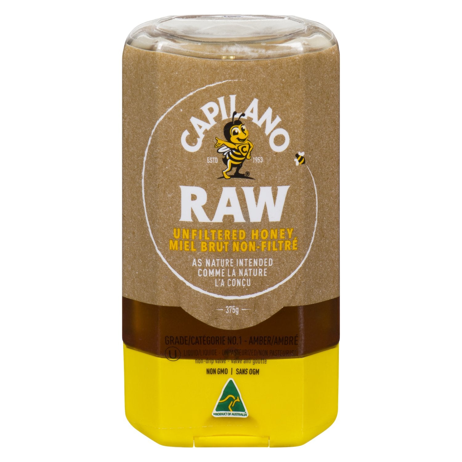 Capilano Raw Unfiltered Honey