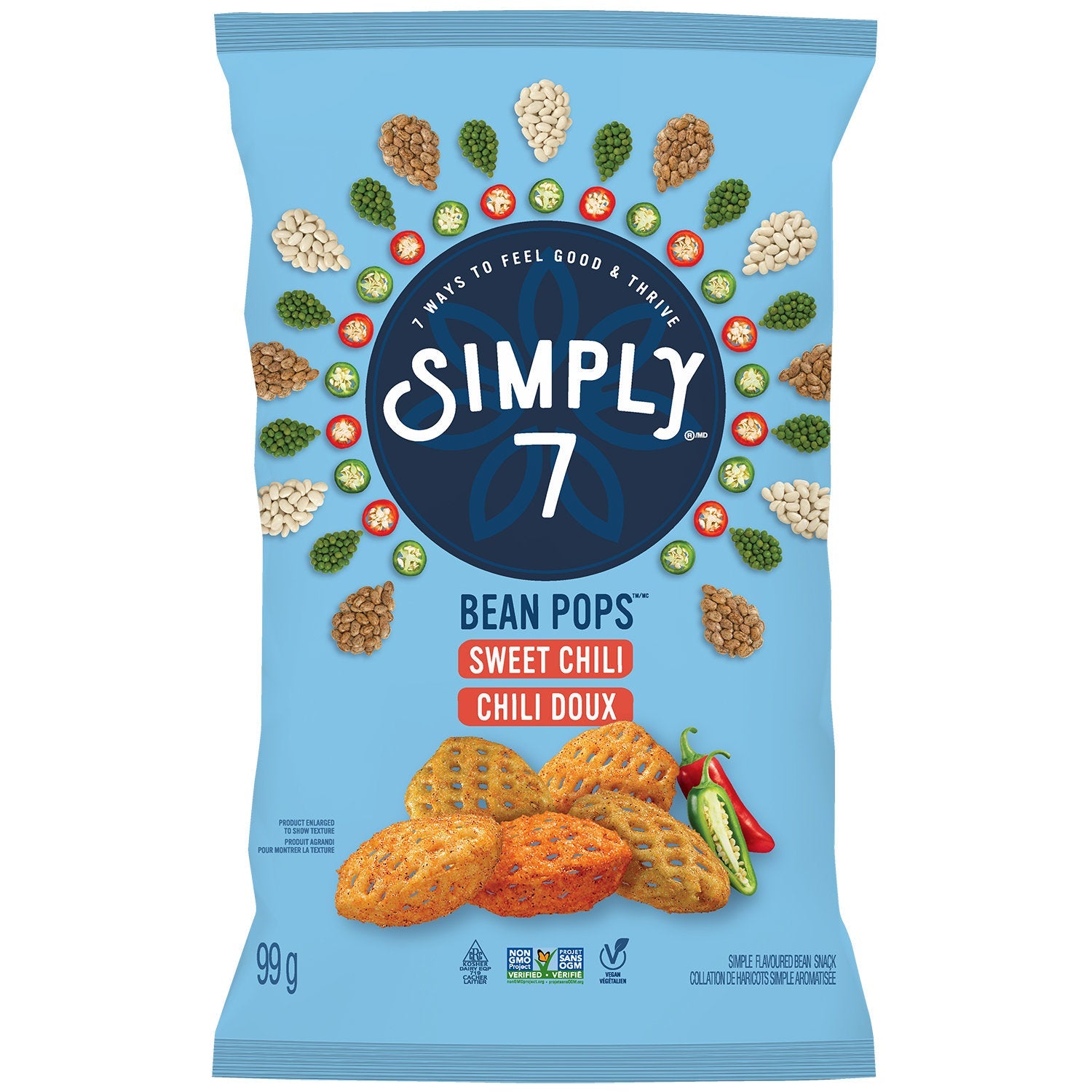 Simply 7 Sweet Chili Bean Pops