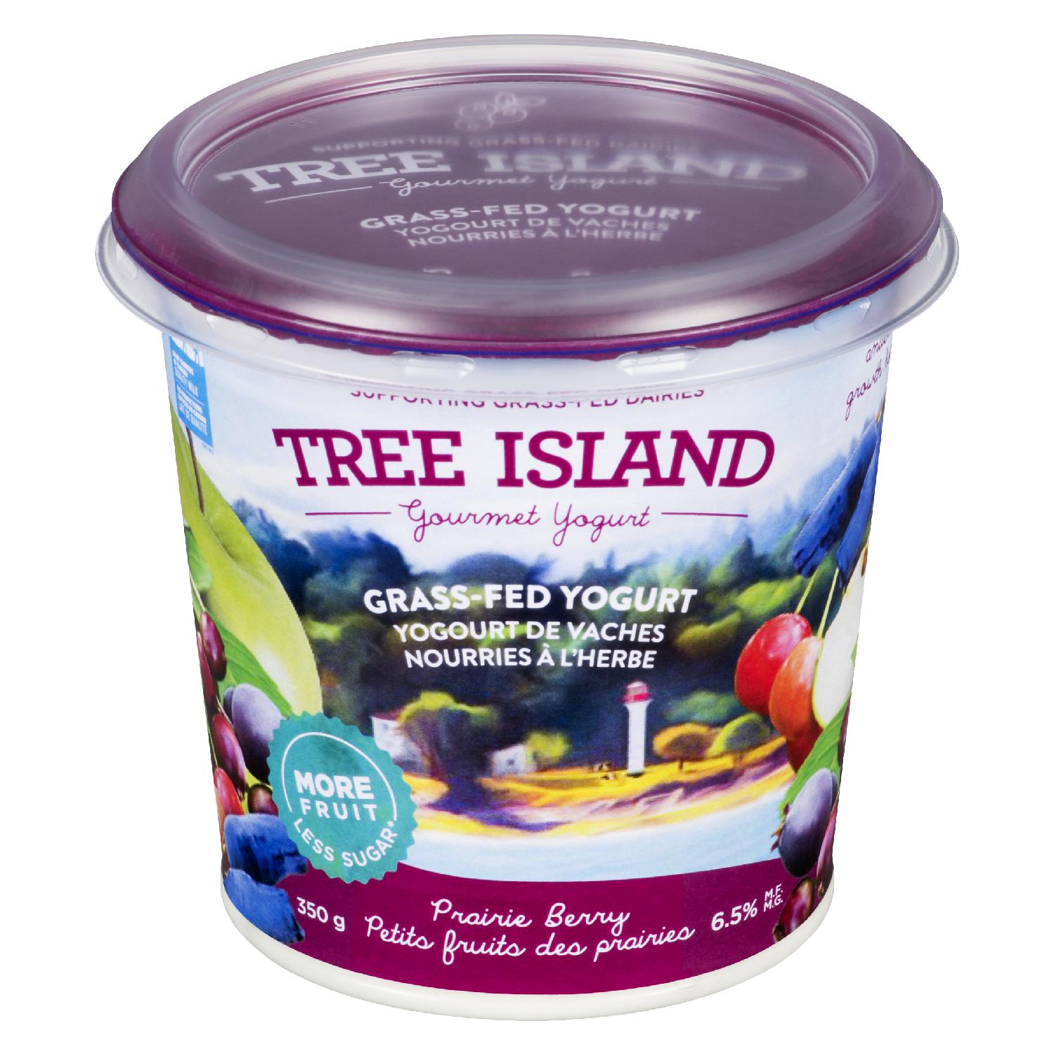Tree Island Prairie Berry Grass Fed Yogurt