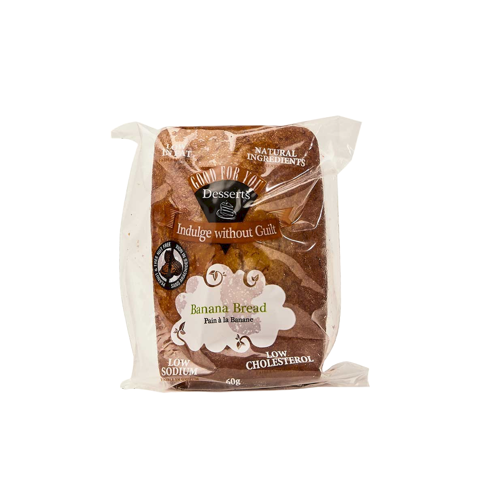 Good For You Nut Free Mini Banana Bread