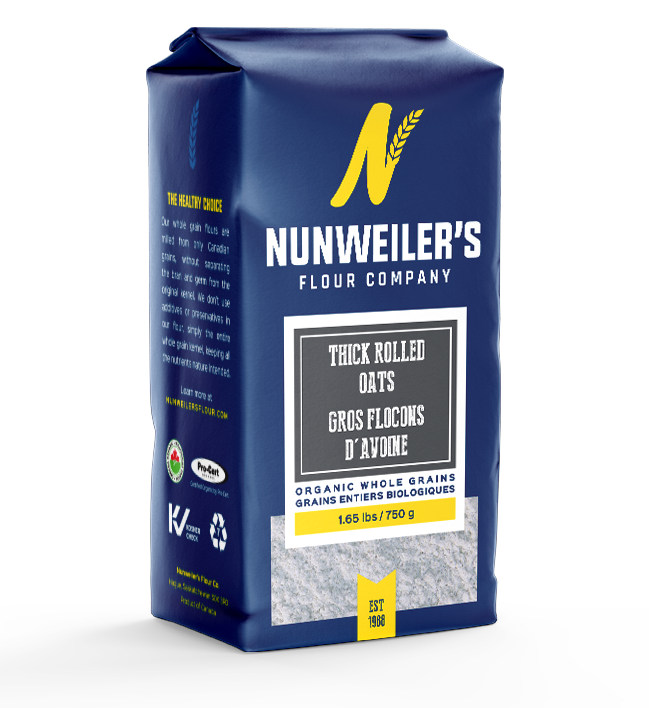 Nunweiler's Organic Thick Rolled Oats