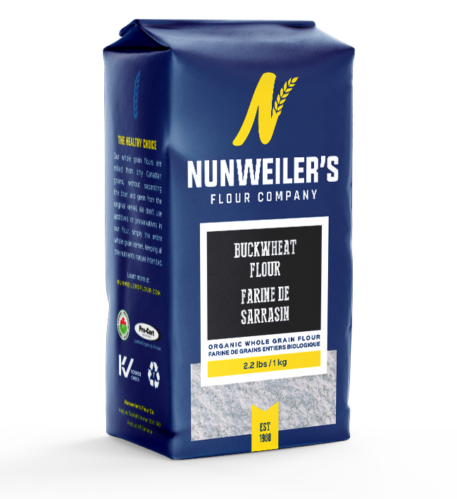 Nunweiler's Organic Whole Grain Buckwheat Flour