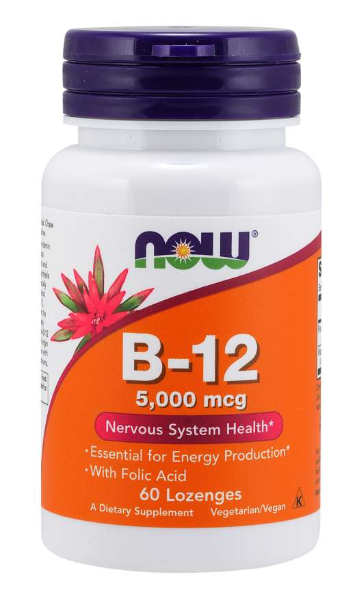 Now Vitamin B-12 5000 mcg