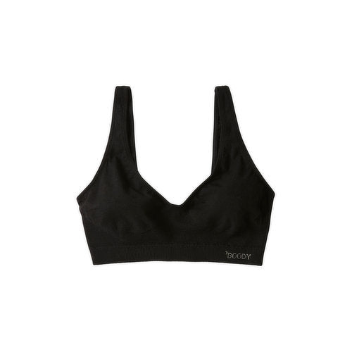 Boody Wear Racerback Sports Bra Black - XS