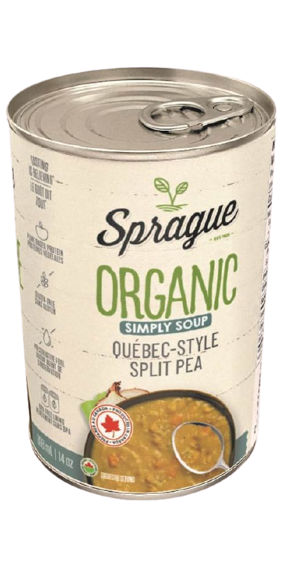 Sprague Organic Quebec Split Pea Soup