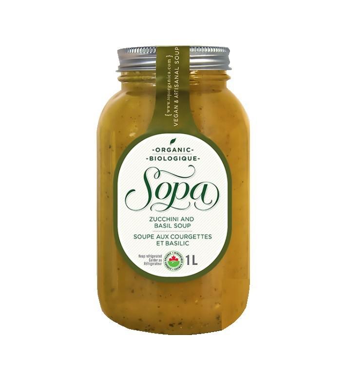 Sopa Organic Zucchini Soup