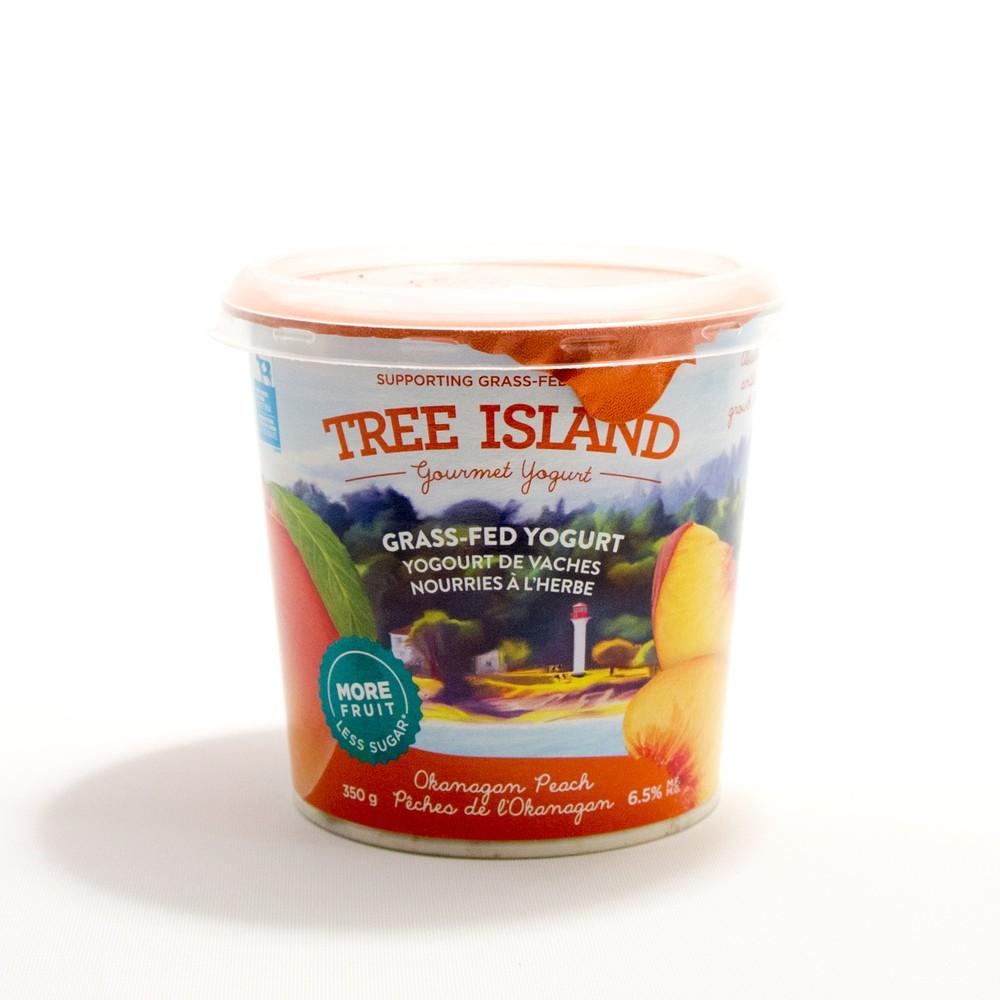 Tree Island Okanagan Peach Yogurt