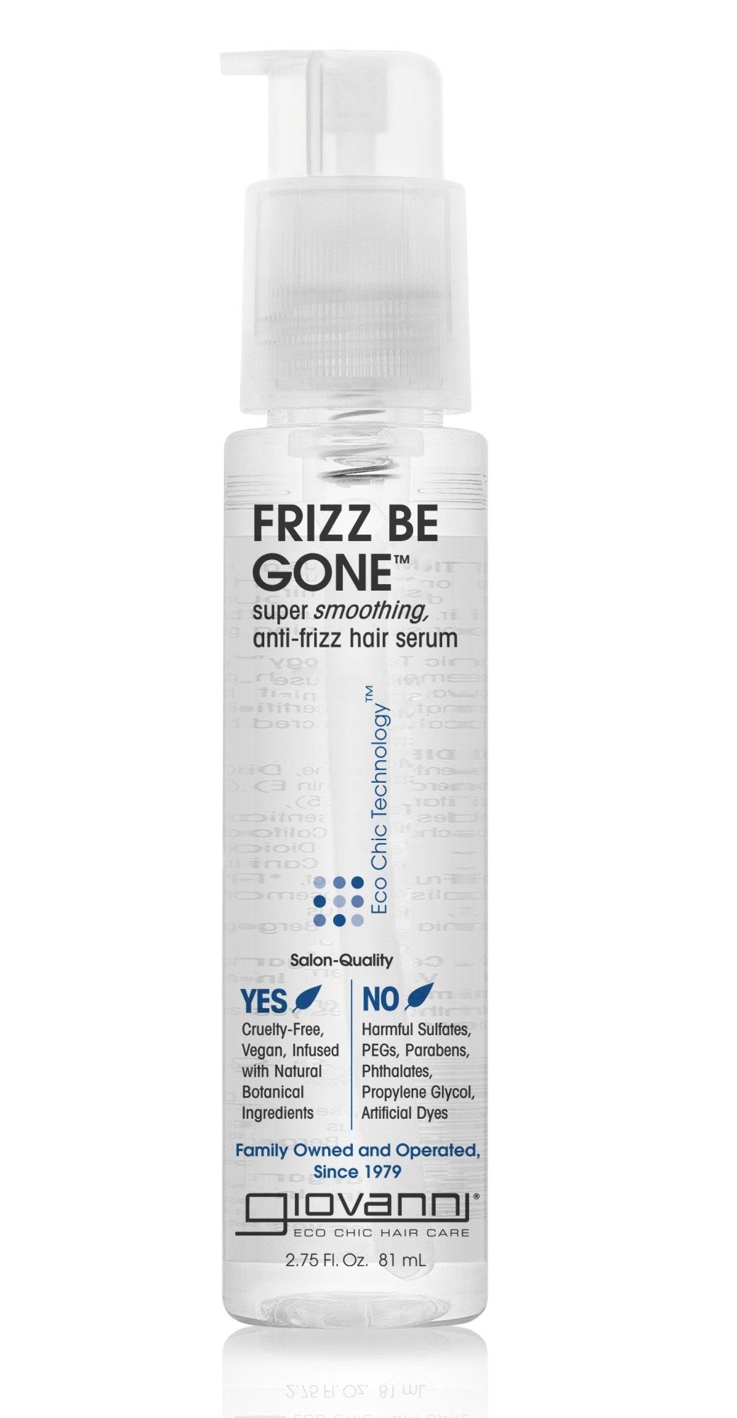 Giovanni Cosmetics Frizz Be Gone Hair Serum
