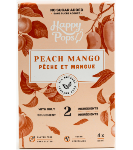 Happy Pops Peach Mango