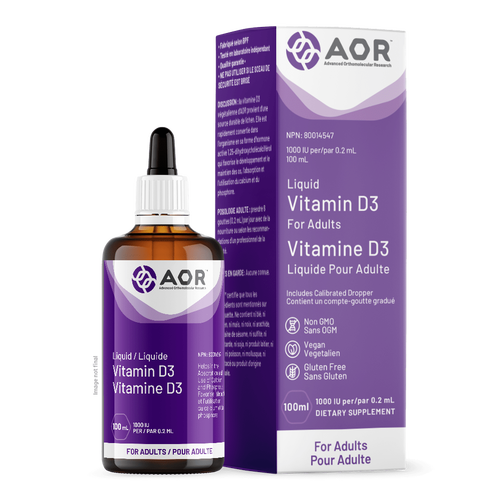 AOR Liquid Vitamin D3 1000IU