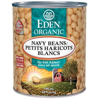 Organic Navy Beans No Sodium