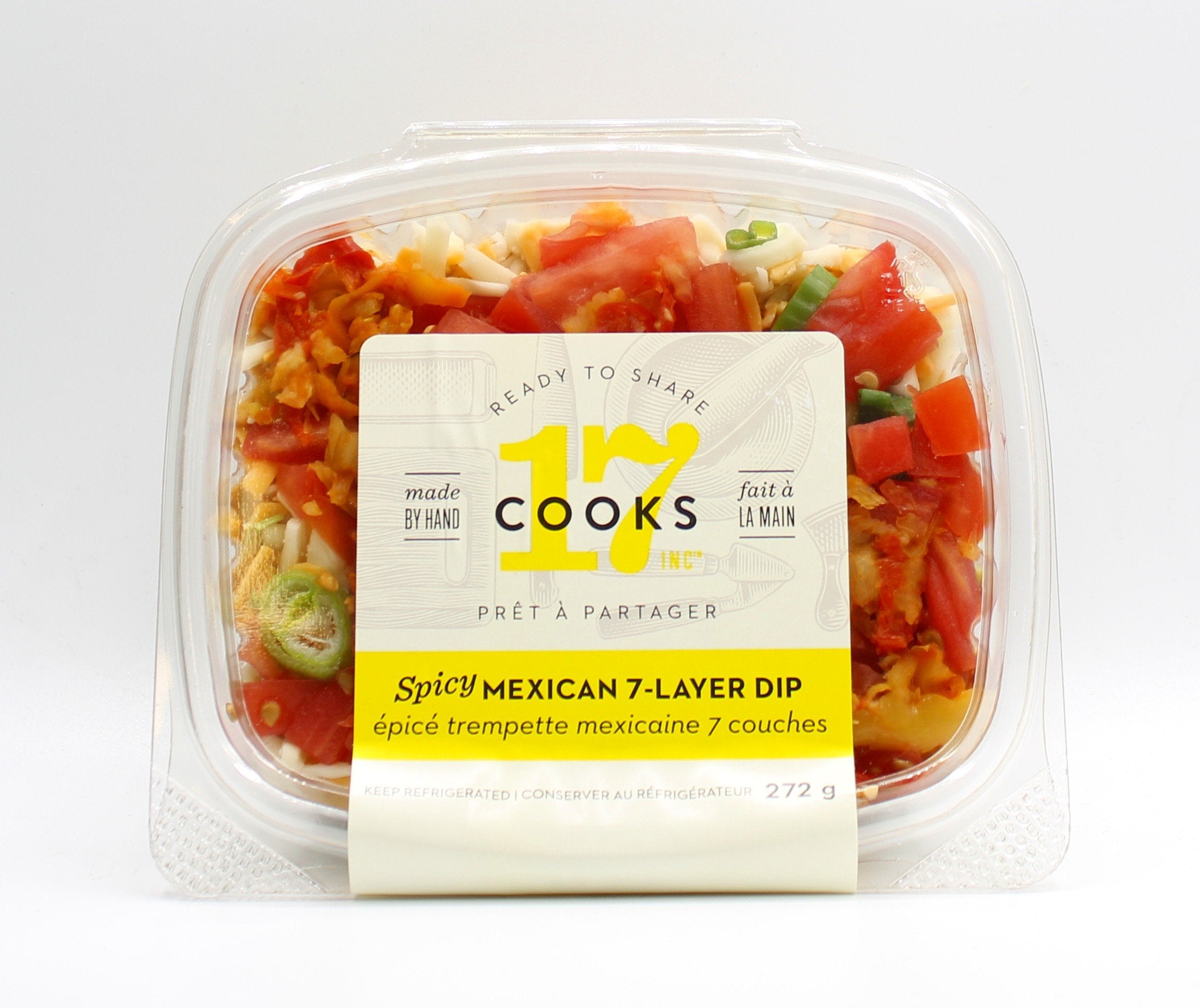 17 Cooks Spicy Mexican 7 Layer Dip