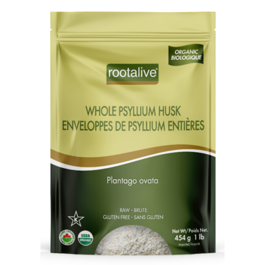 Rootalive Organic Whole Psyllium Husk