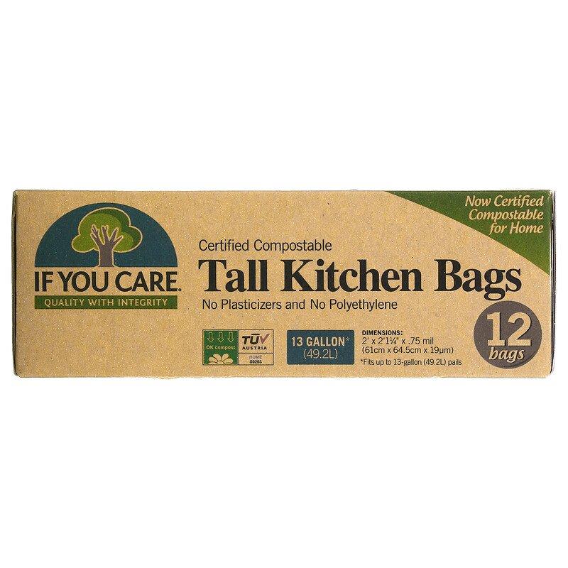 If You Care Tall Kitchen Waste Bags