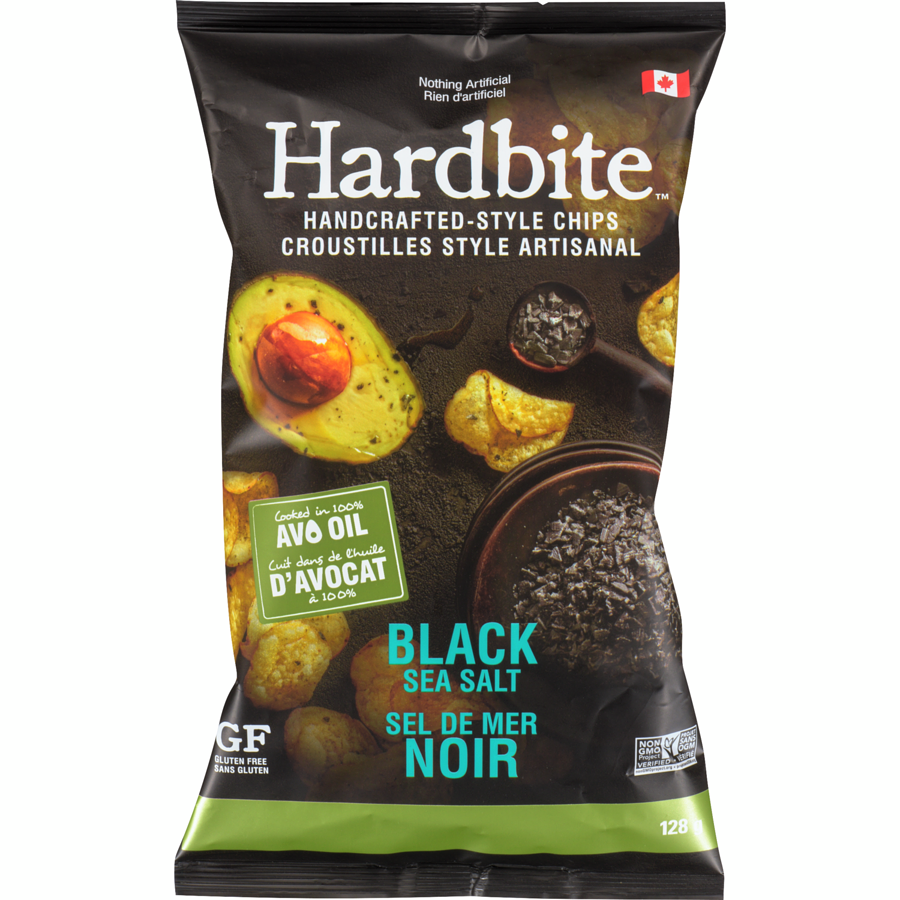 Hardbite Black Sea Salt Chips