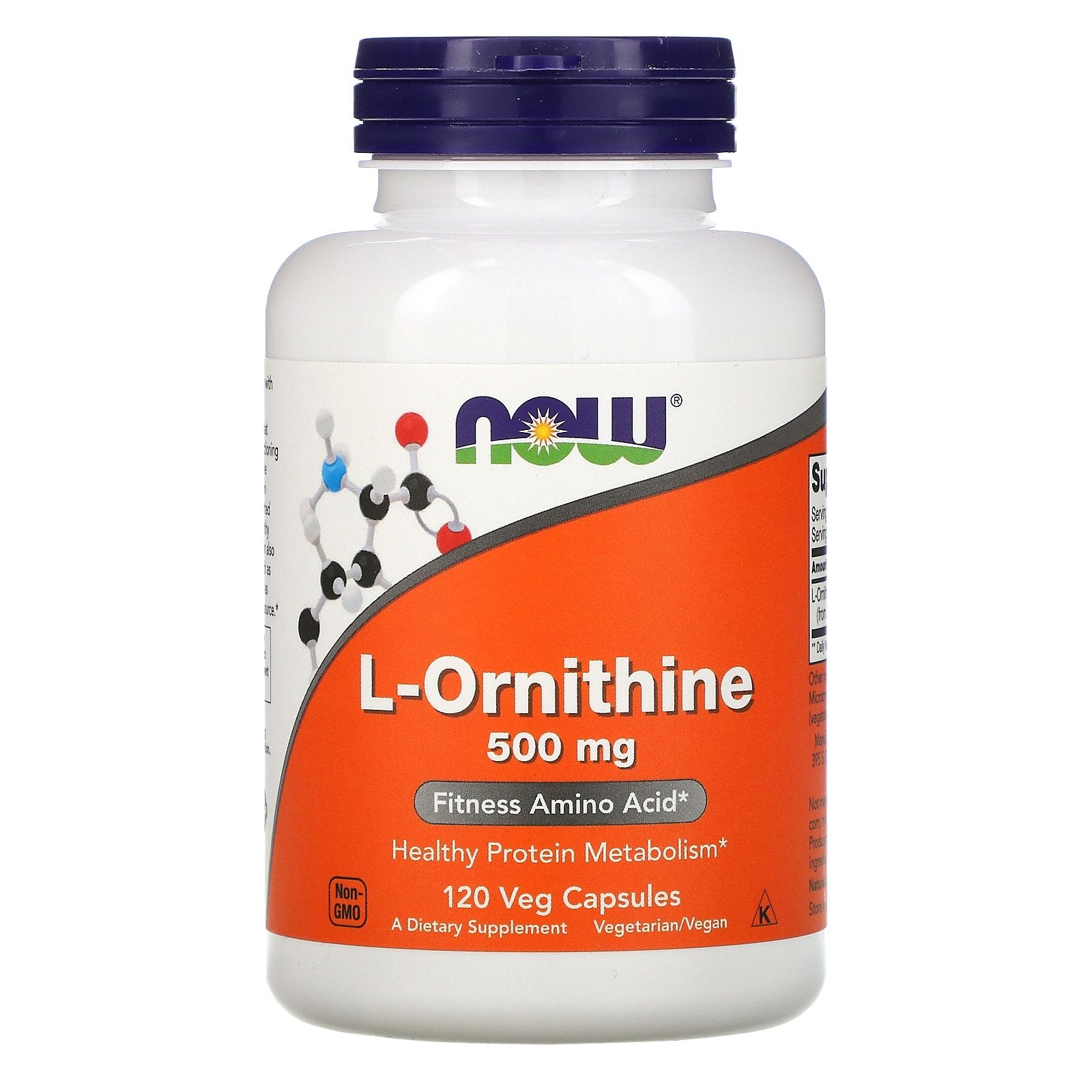 Now L-Ornithine 500mg