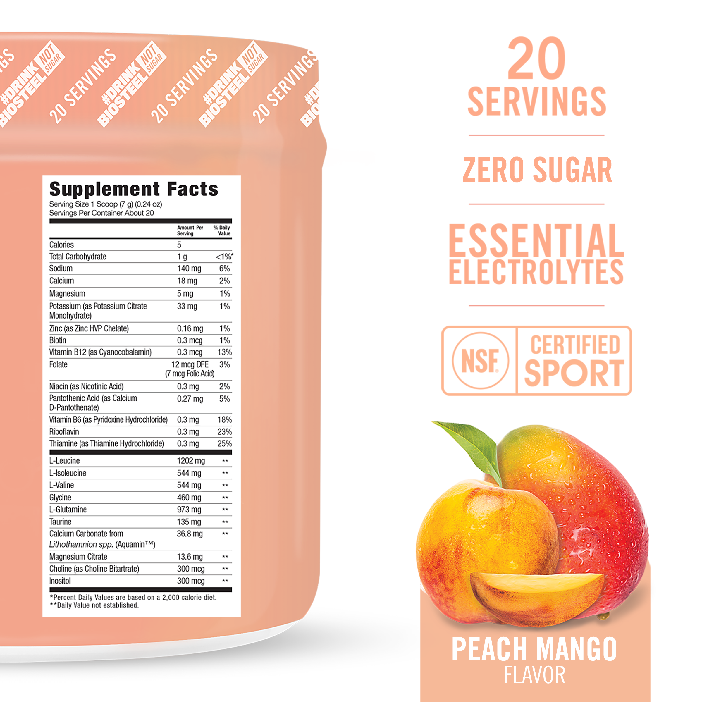 Peach Mango Hydration Mix